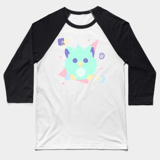 Furby (Blue) Baseball T-Shirt